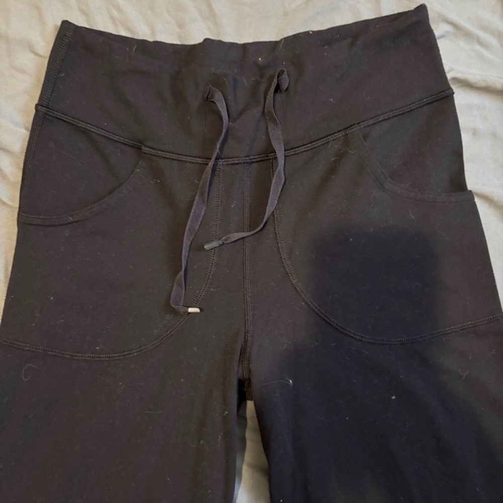 lululemon athletica Black Wide Leg Pants